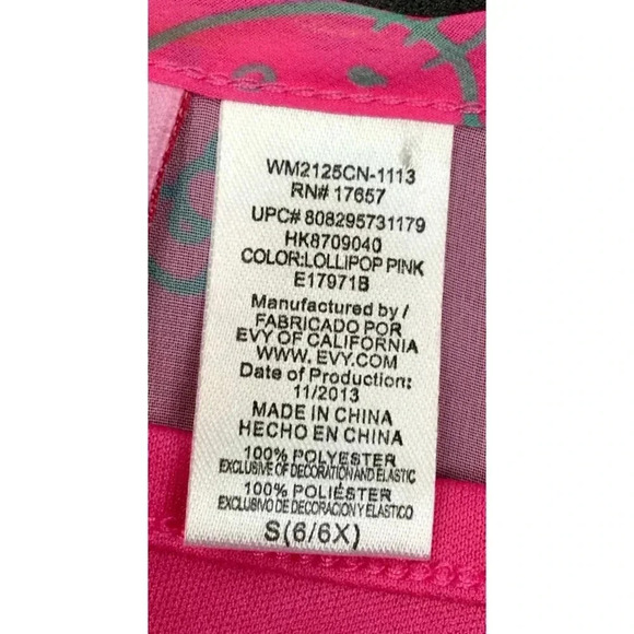 Girls Hello Kitty sleeveless Dress Pink 6/6X - Picture 8 of 11